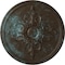 Ekena Millwork Milton Ceiling Medallion (Fits Canopies up to 7 7/8"), 40 5/8"OD x 1 3/4"P, Bronze Blue Patina CM40MIBBS - alternate 1